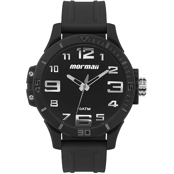 Relógio Mormaii Casual MOPC21JAP8E Preto Masculino