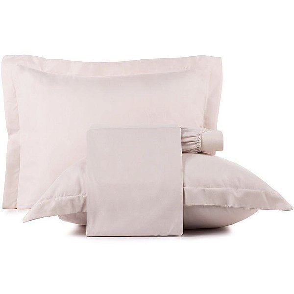 Jogo de Cama Altenburg Passion TA UW 4 Peças Casal Rosa