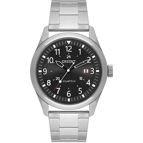 Relógio Orient Solar MBSS1446 P2SX Prata Masculino