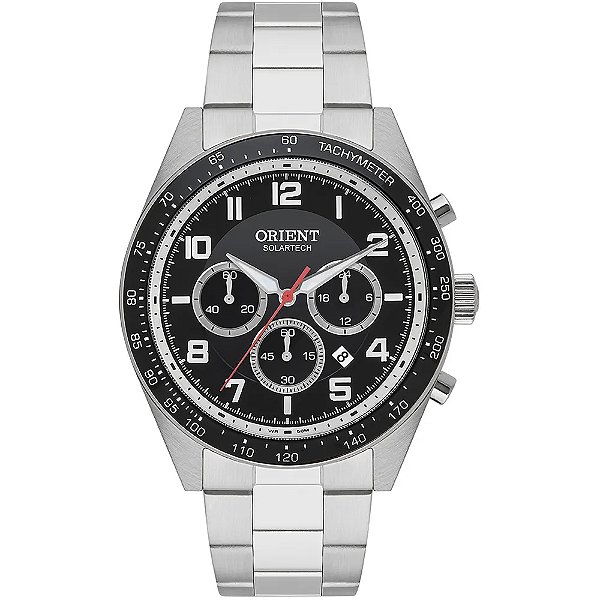 Relógio Orient Solar MBSSC250 P2SX Prata Masculino
