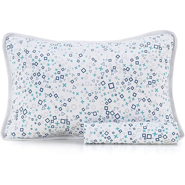 Jogo de Cama Altenburg Digital Malha 2 Peças Solteiro Branco
