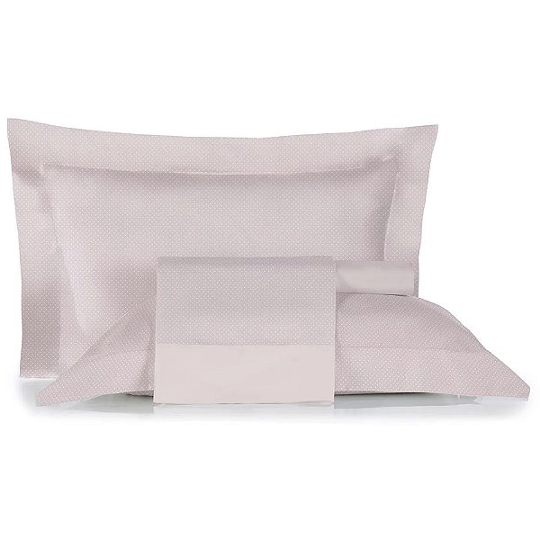 Jogo de Cama Altenburg Inspire 200 Fios 4 Peças Queen Rosa