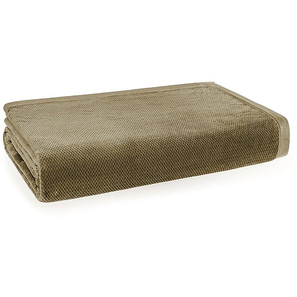 Manta Karsten Prades Fleece Casal Marrom