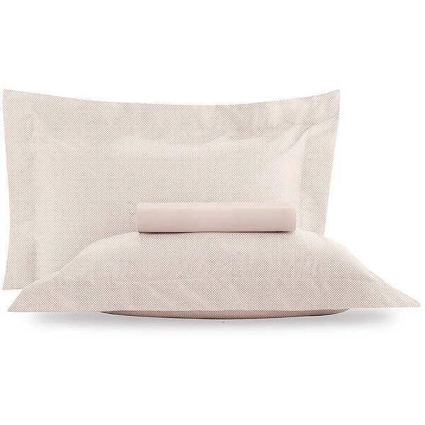 Jogo de Cama Altenburg Inspire 200 Fios 3 Peças Queen Rosa