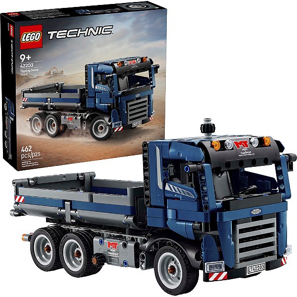 Lego Technic Caminhão Caçamba Basculante 42203 com 462pcs