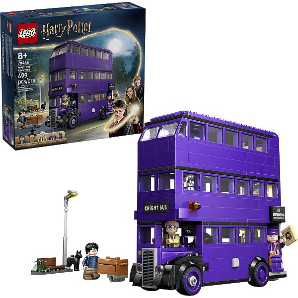 Lego Harry Potter Aventura no Noitibus 76446 com 499pcs
