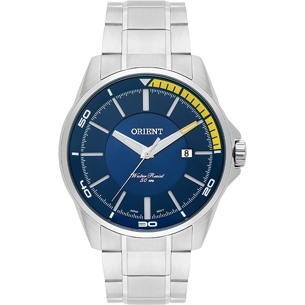 Relógio Orient Clássico MBSS1296 D1SX Prata Masculino