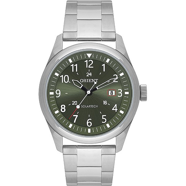 Relógio Orient Solar MBSS1446 E2SX Prata Masculino