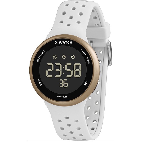 Relógio Xwatch Sport XFPPD059W PXBX Branco Feminino