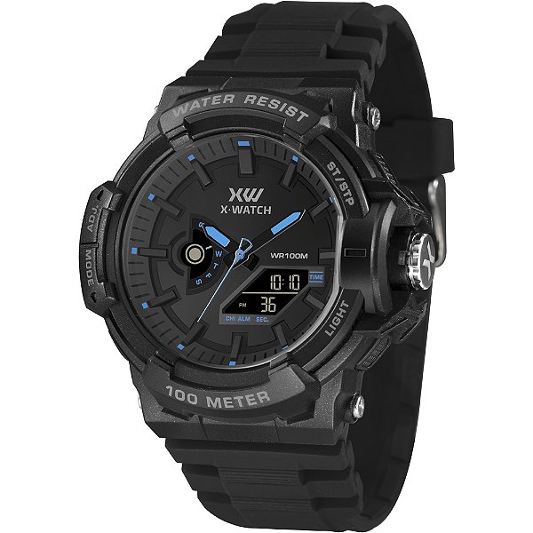 Relógio Xwatch Sport XMPPA361 P1PX Preto Masculino