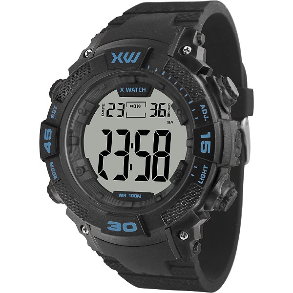 Relógio Xwatch Sport XMPPD559W BXPX Preto Masculino