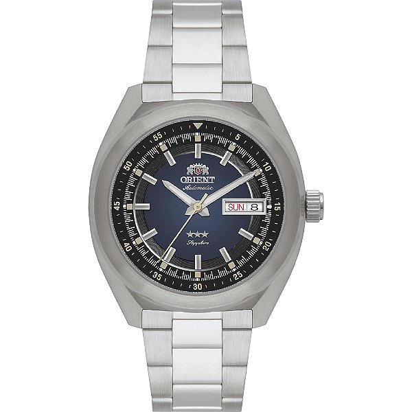Relógio Orient Automatic YN6SS002 D1SX Prata Masculino