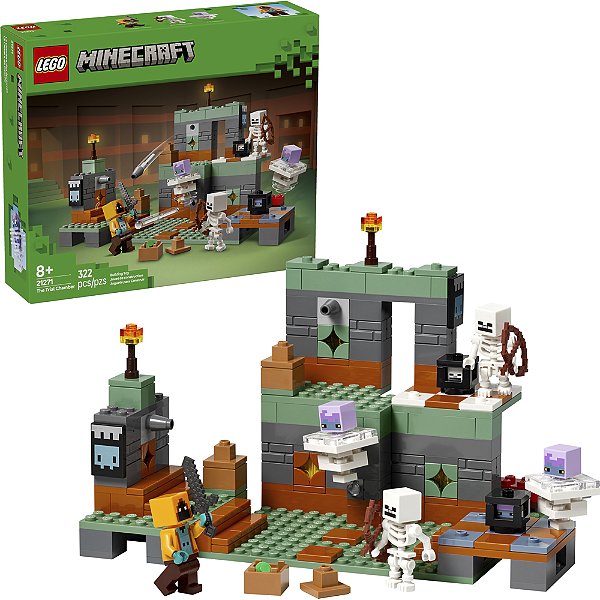 Lego Minecraft Camara de Julgamento 21271 com 322 peças