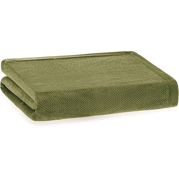 Manta Karsten Prades Fleece Queen Verde