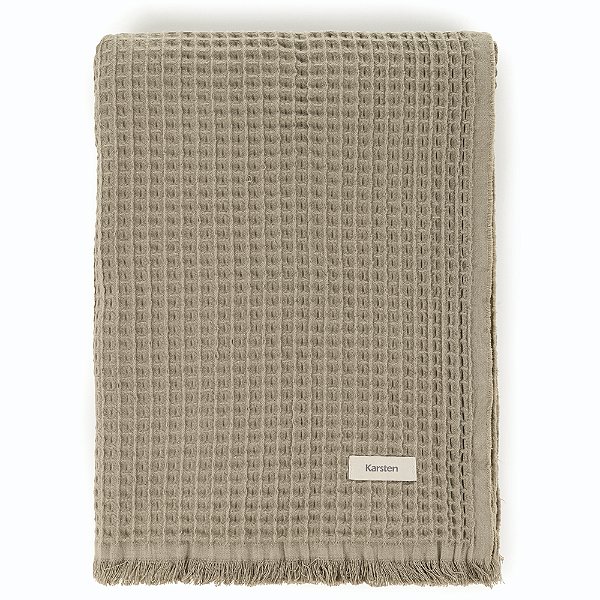 Manta Decorativa Karsten Denver Softmax Marrom