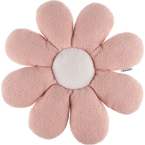 Almofada Karsten Bem me Quer Bouclé Rosa