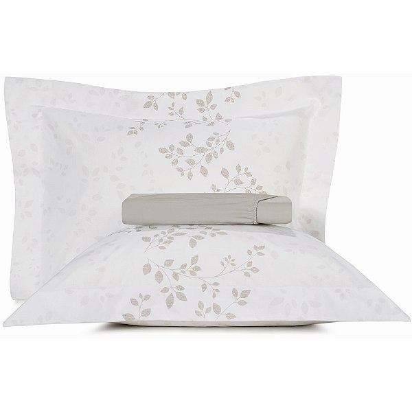 Jogo de Cama Altenburg Petalas 200 Fios 3 Peças King Bege