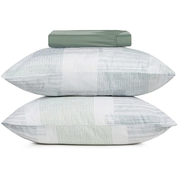 Jogo de Cama Altenburg Cult Ta 3 Peças Queen Verde