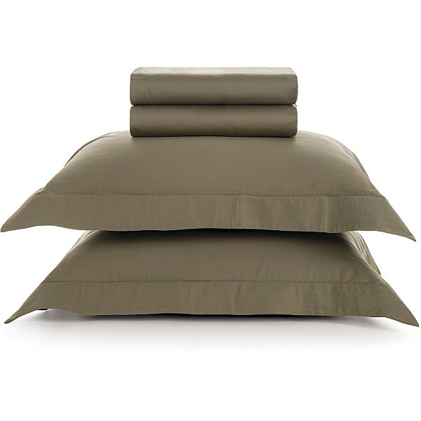 Jogo de Cama Karsten Dallas 300 Fios 4 Peças Queen Verde