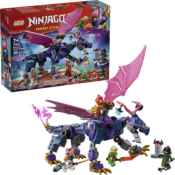 Lego Ninjago Rontu Dragão Mestre 71842 com 381pcs