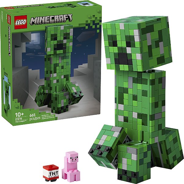 Lego Minecraft O Creeper 21276 com 665pcs