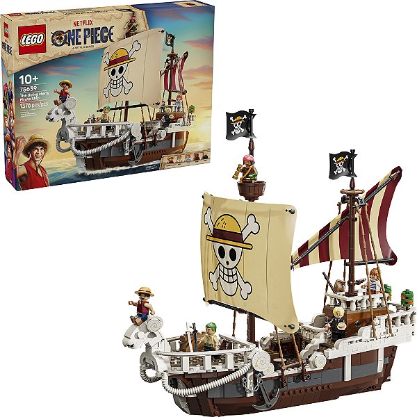 Lego One Piece Barco Pirata Going Merry 75639 com 1376pcs