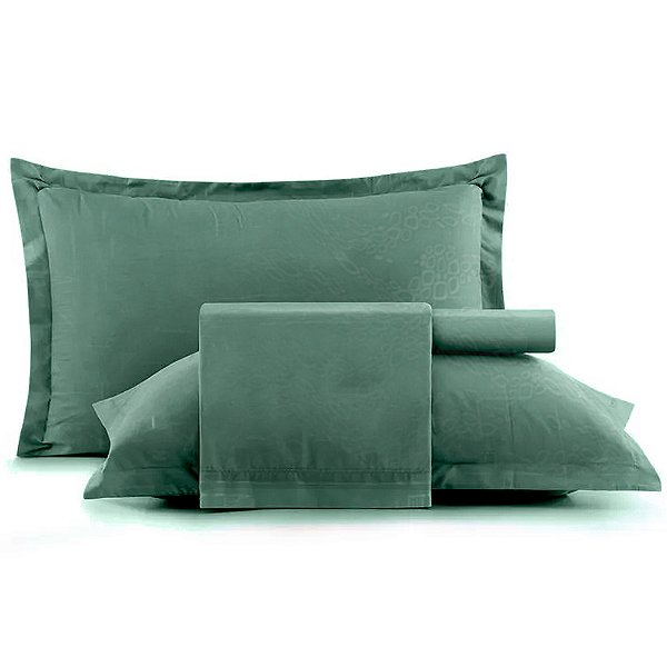 Jogo de Cama Altenburg Luck Ta Uw 4 Peças Casal Verde