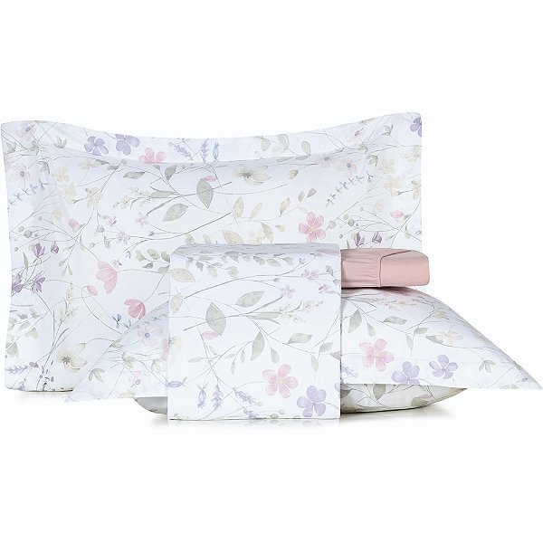 Jogo de Cama Altenburg Aurora Ta 4 Peças Queen Branco