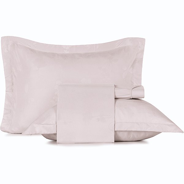 Jogo de Cama Altenburg Serenatta Ta Uw 4 Peças Queen Rosa