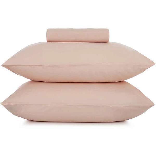 Jogo de Cama Altenburg Lunar Ta 3 Peças Queen Rosa