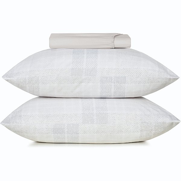 Jogo de Cama Altenburg Nexus Ta 3 Peças King Cinza