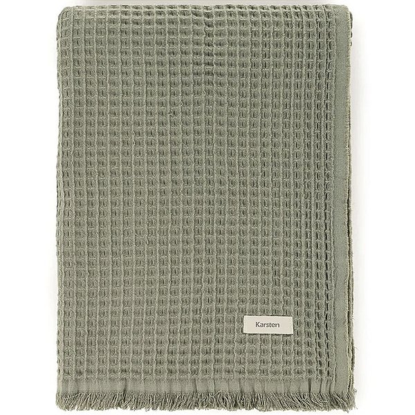 Manta Decorativa Karsten Denver Softmax Verde