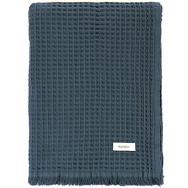 Manta Decorativa Karsten Denver Softmax Azul