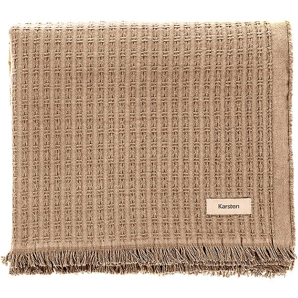 Manta Decorativa Karsten Atlanta Softmax Bege