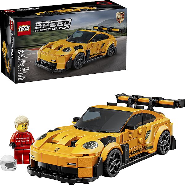 Lego Speed Champions Porsche 911 Gt3 Rs 77239 com 390 Peças