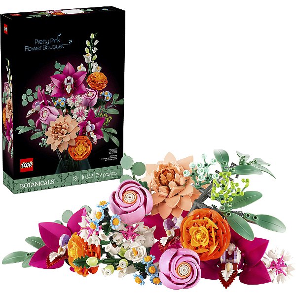 Lego Duplo Lindo Buque de Flores Rosas 10342 com 325 Peças
