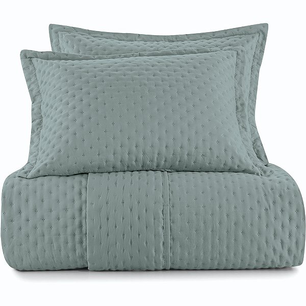 Jogo de Colcha Altenburg Frisson Ta Uw 3 Peças Casal Azul
