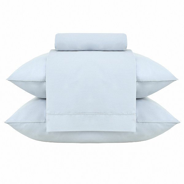 Jogo de Cama Buddemeyer Classic 200 Fios Casal Azul