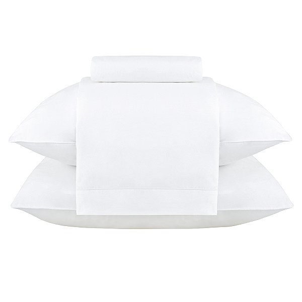 Jogo de Cama Buddemeyer Classic 200 Fios Casal Branco