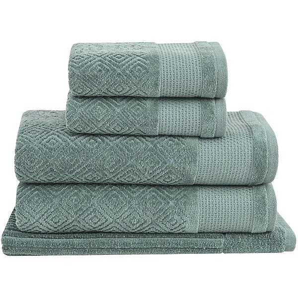 Jogo de Banhão Buddemeyer Kyoto Veludo Verde