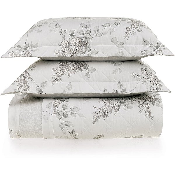 Jogo de Colcha Karsten Brenda 200 Fios 3 Peças King Branco