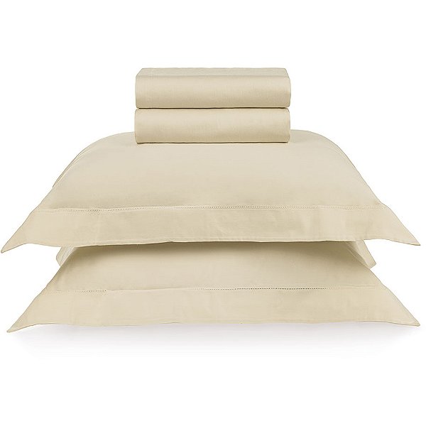 Jogo de Cama Karsten Dallas 300 Fios 4 Peças Queen Bege