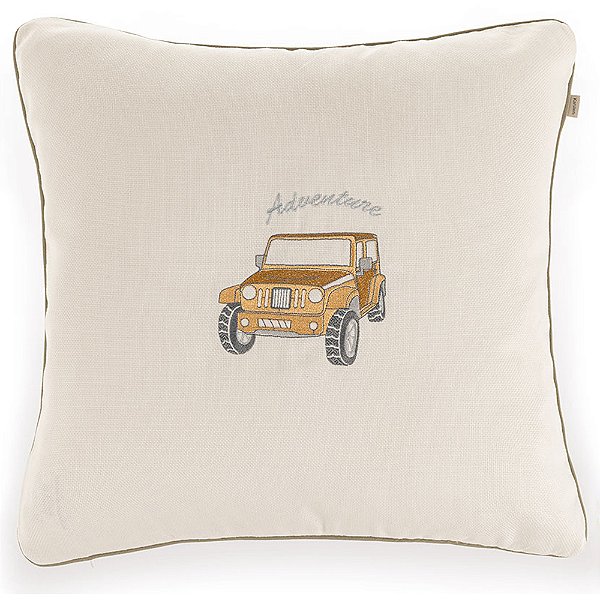 Almofada Karsten Forest 200 Fios Limited Bege