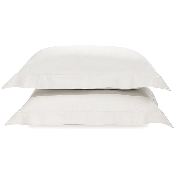 Jogo de Fronha Karsten Bossa 300 Fios 2 Peças Branco