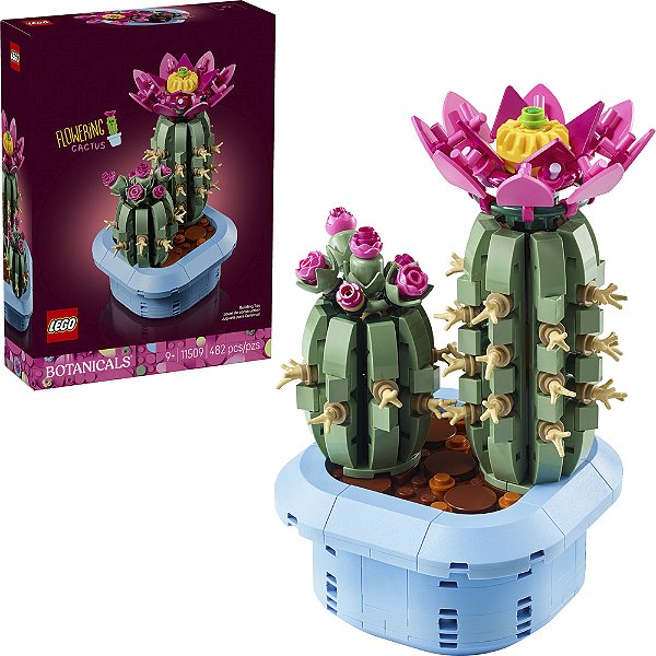 Lego Botanicals Cacto Florido 11509 com 482pcs