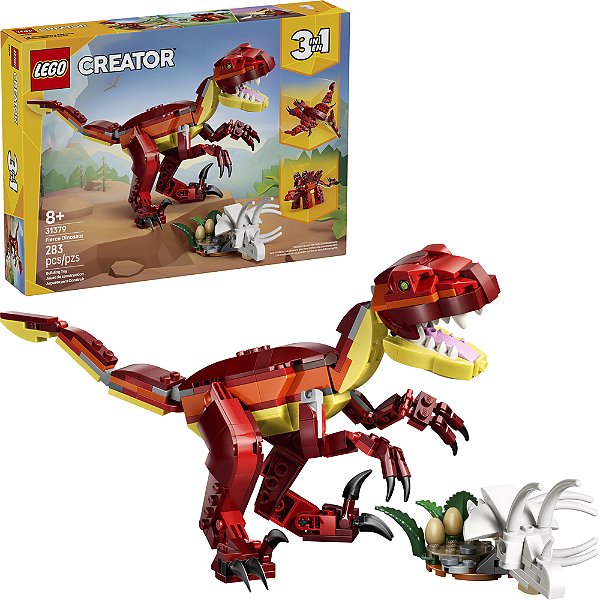 Lego Creator Dinossauro Feroz 31379 com 283pcs
