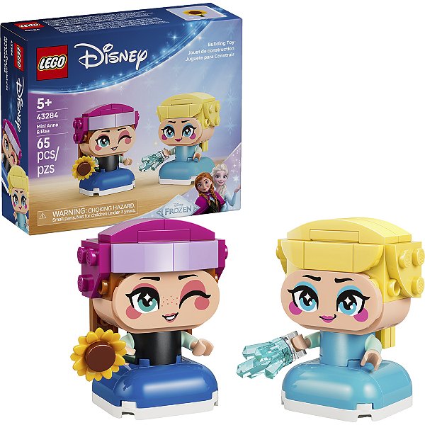 Lego Disney Princess Mini Anna e Elsa 43284 com 65pcs