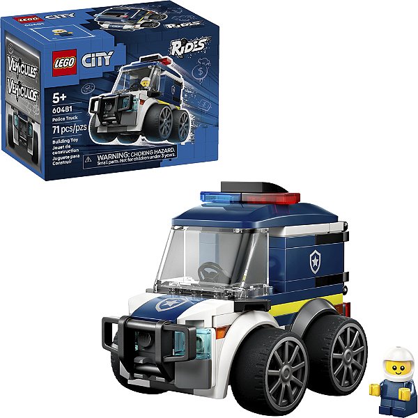 Lego City Caminhão da Policia 60481 com 71pcs
