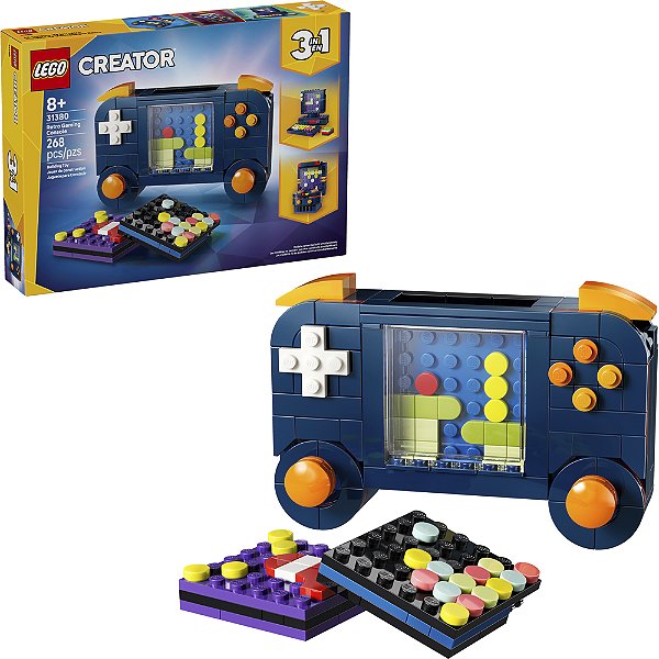 Lego Creator Console de Jogos Retro 31380 com 268pcs