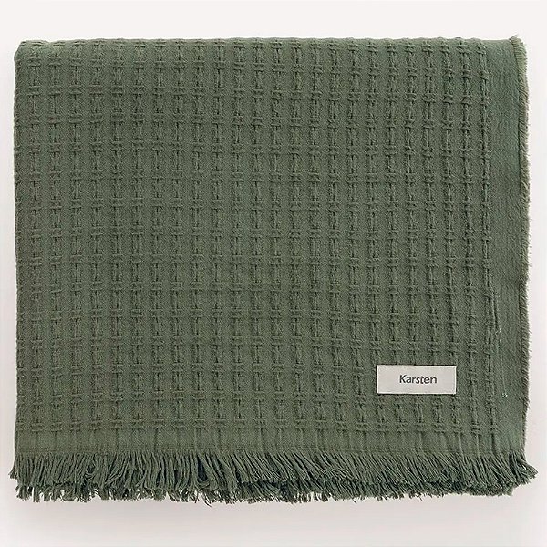 Manta Decorativa Karsten Atlanta Softmax Verde